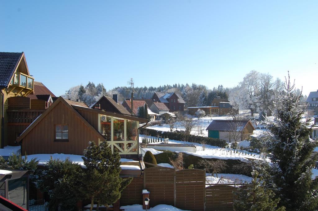 فندق Hohegeißفي  Landhaus Brockenblick المظهر الخارجي الصورة